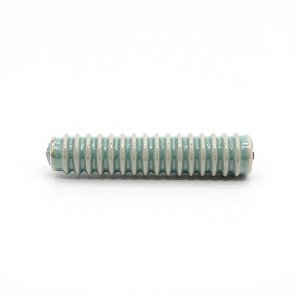 Corrugated fastener isolated on a white background