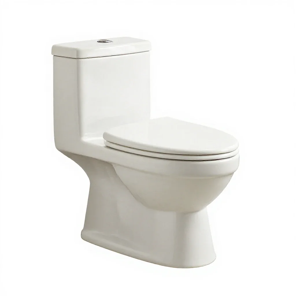 Flushless toilet isolated on a white background