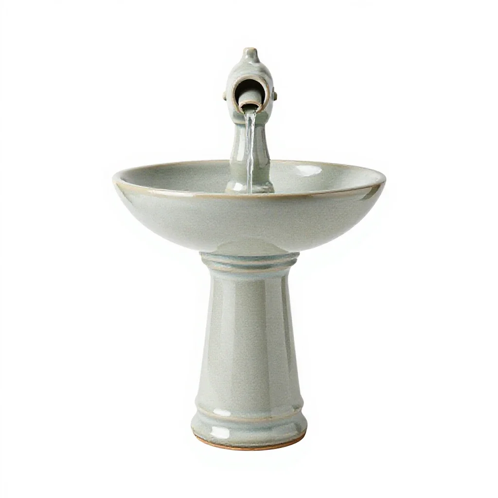 Fountain isolated on a white background