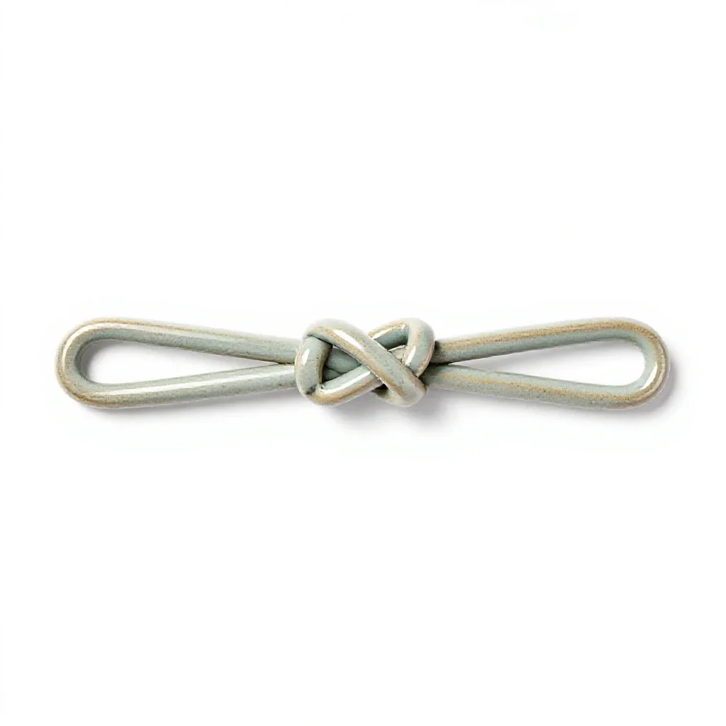 Half hitch isolated on a white background