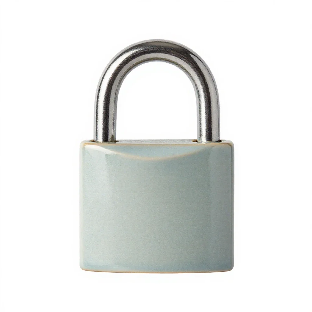Lock isolated on a white background