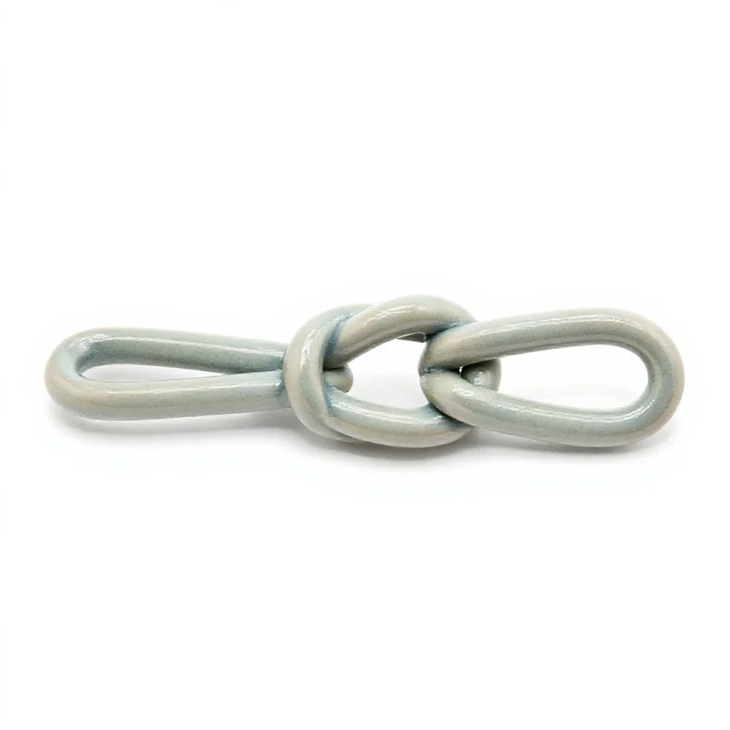 Loop knot isolated on a white background
