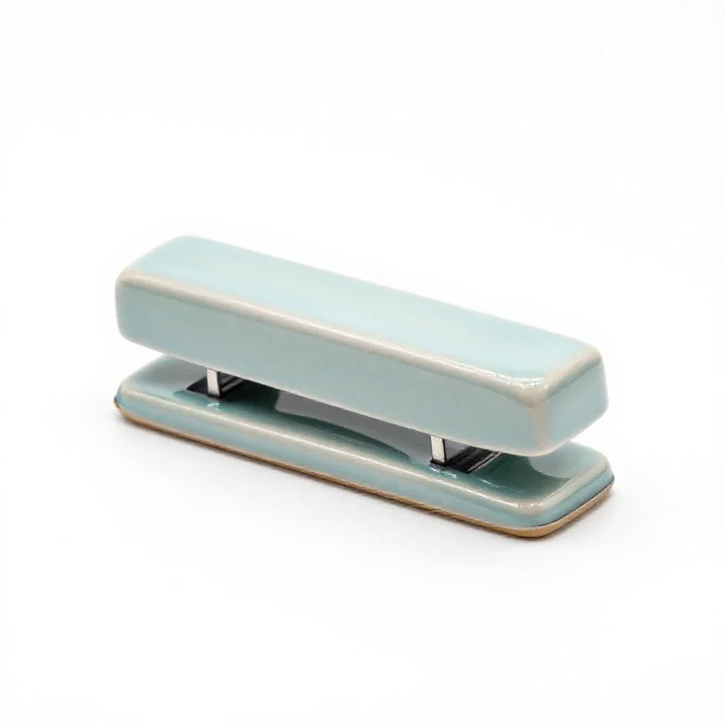 Paper fastener isolated on a white background