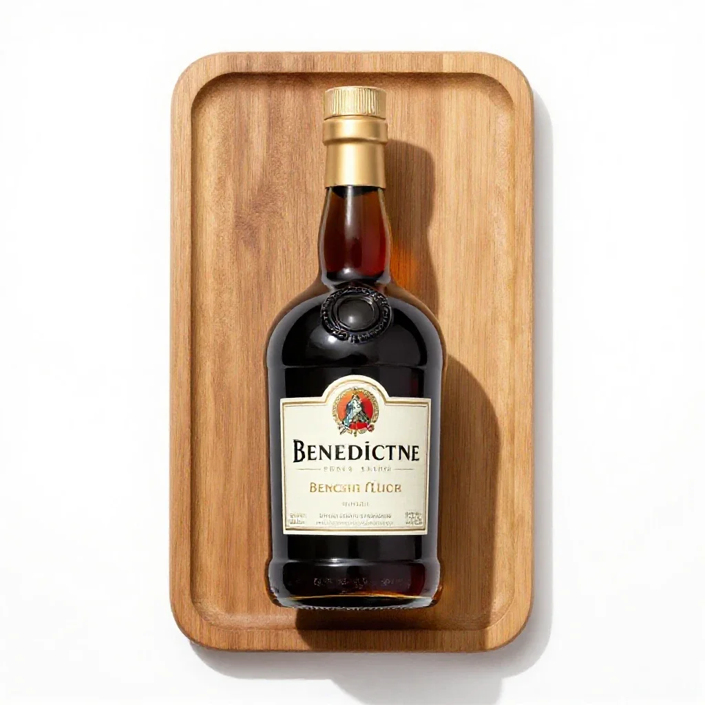 Benedictine isolated on a white background