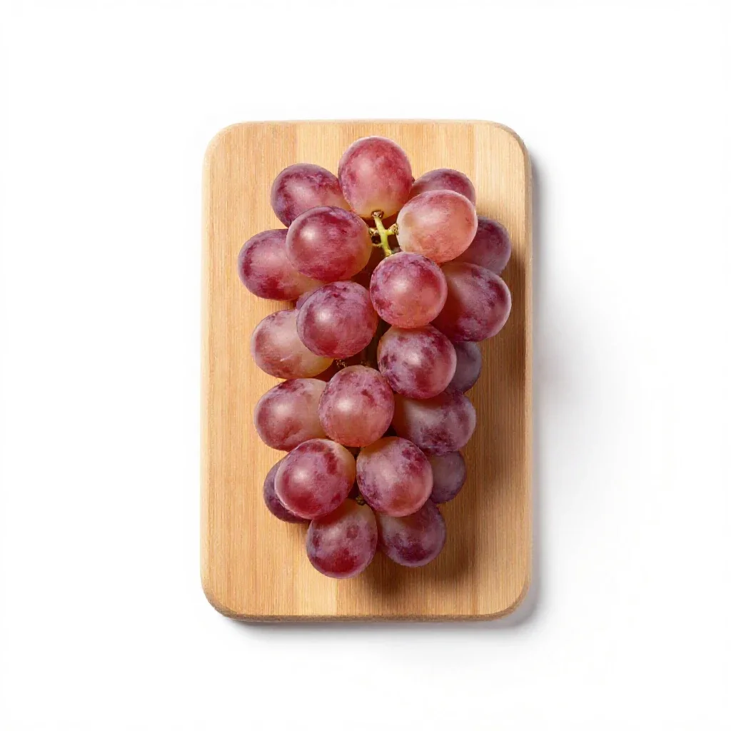 Blush wine isolated on a white background