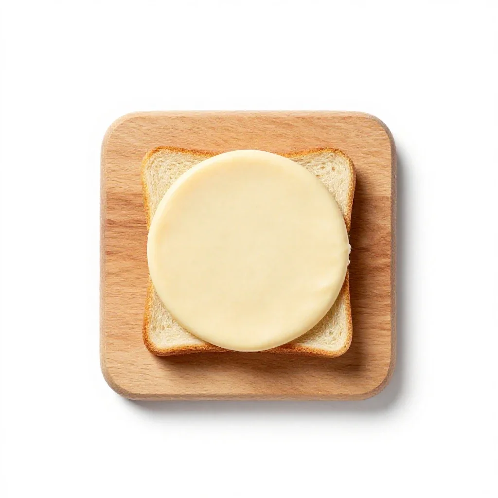 Butty isolated on a white background
