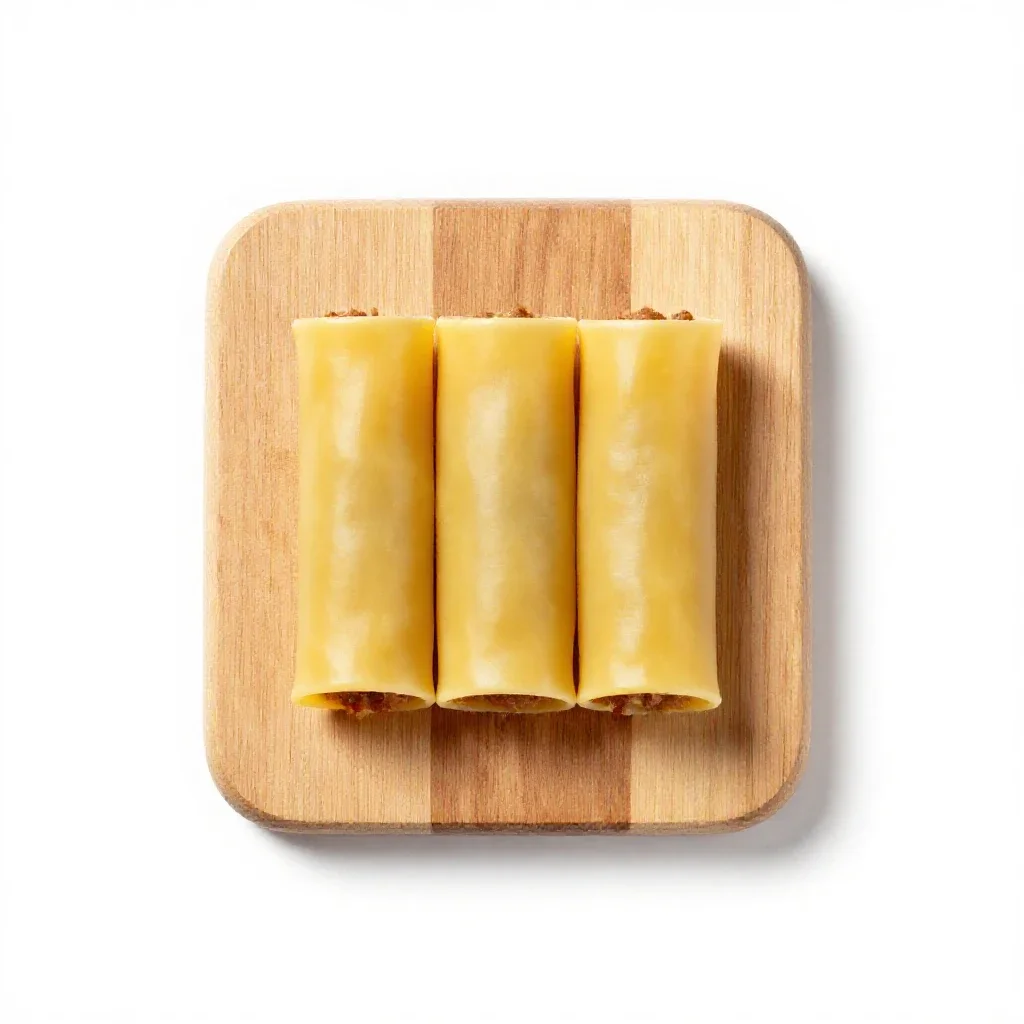 Cannelloni isolated on a white background