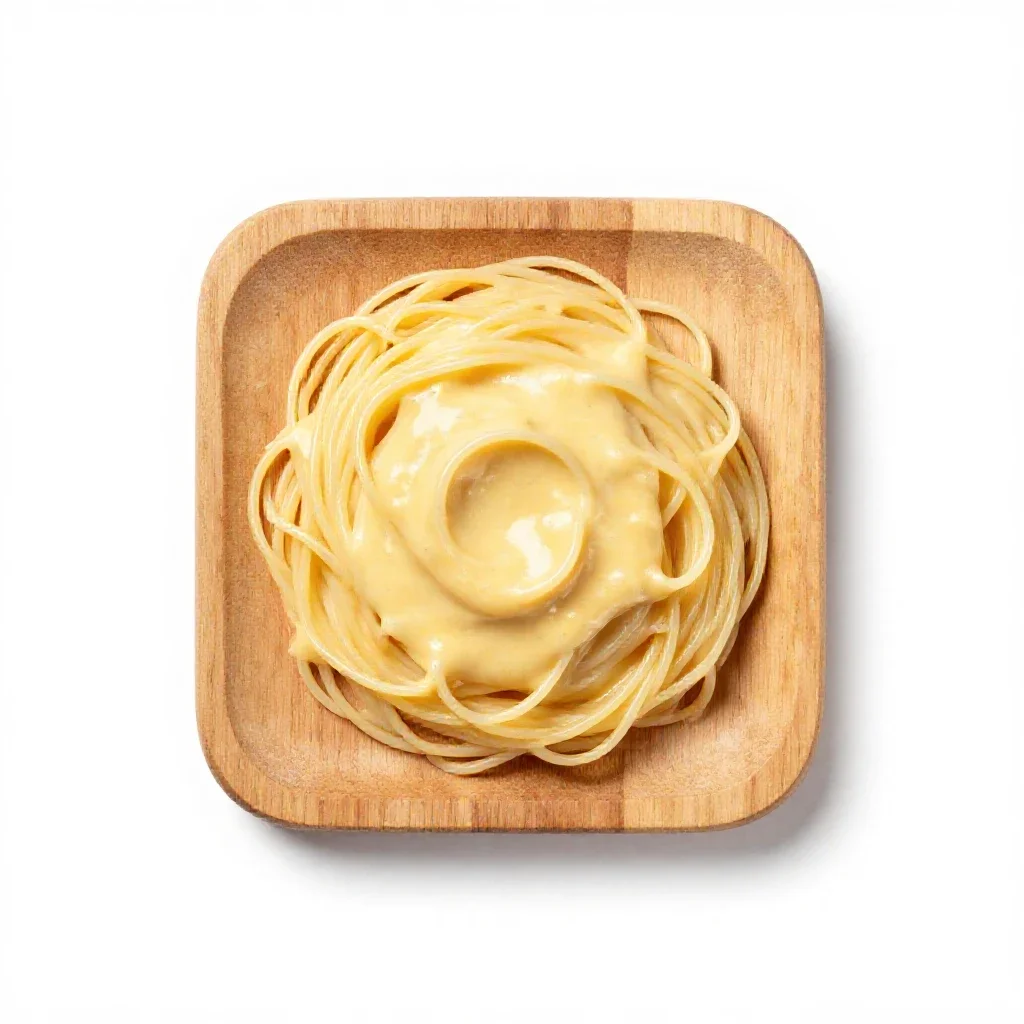 Carbonara isolated on a white background