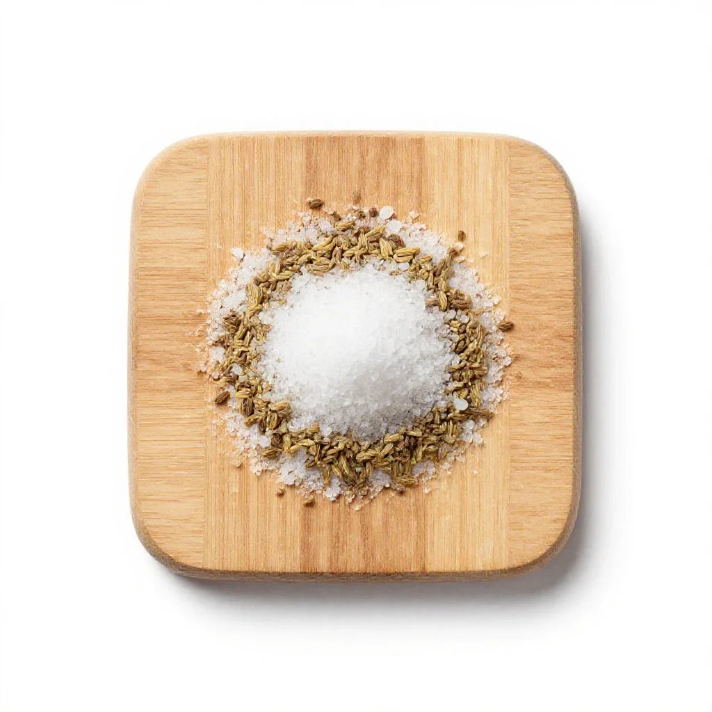 Celery salt isolated on a white background
