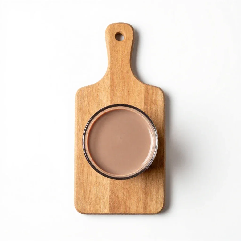 Chocolate milk isolated on a white background