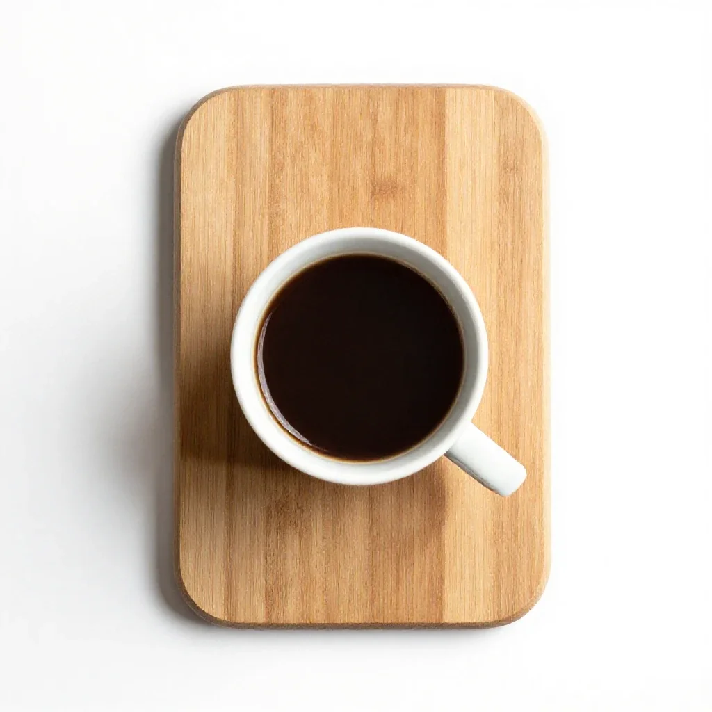 Coffee substitute isolated on a white background