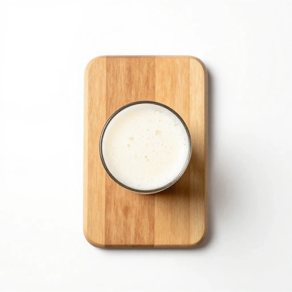 Cream soda isolated on a white background