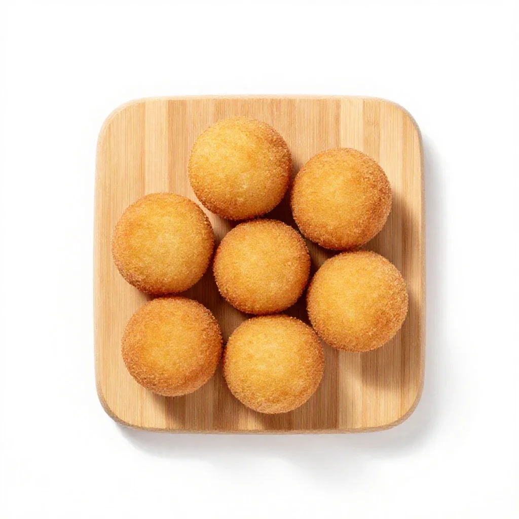 Croquette isolated on a white background