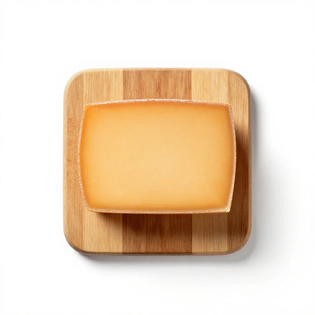 Double Gloucester isolated on a white background
