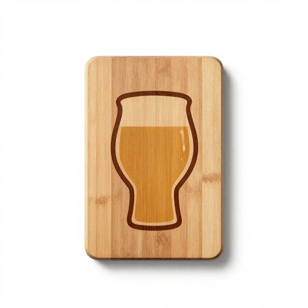 Draft beer isolated on a white background