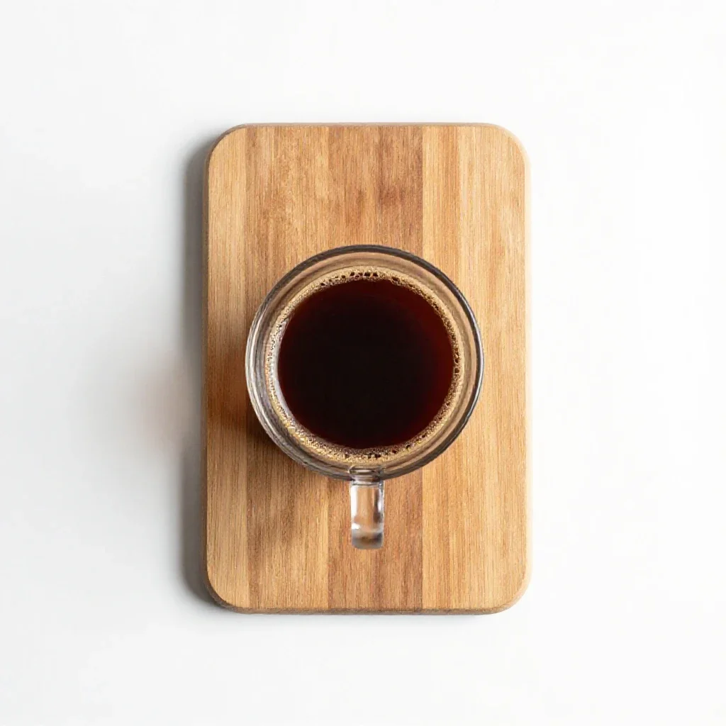 Drip coffee isolated on a white background