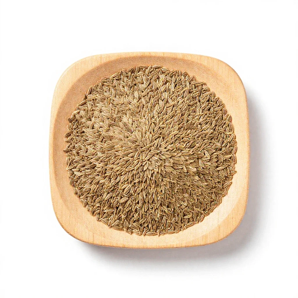 Fennel seed isolated on a white background