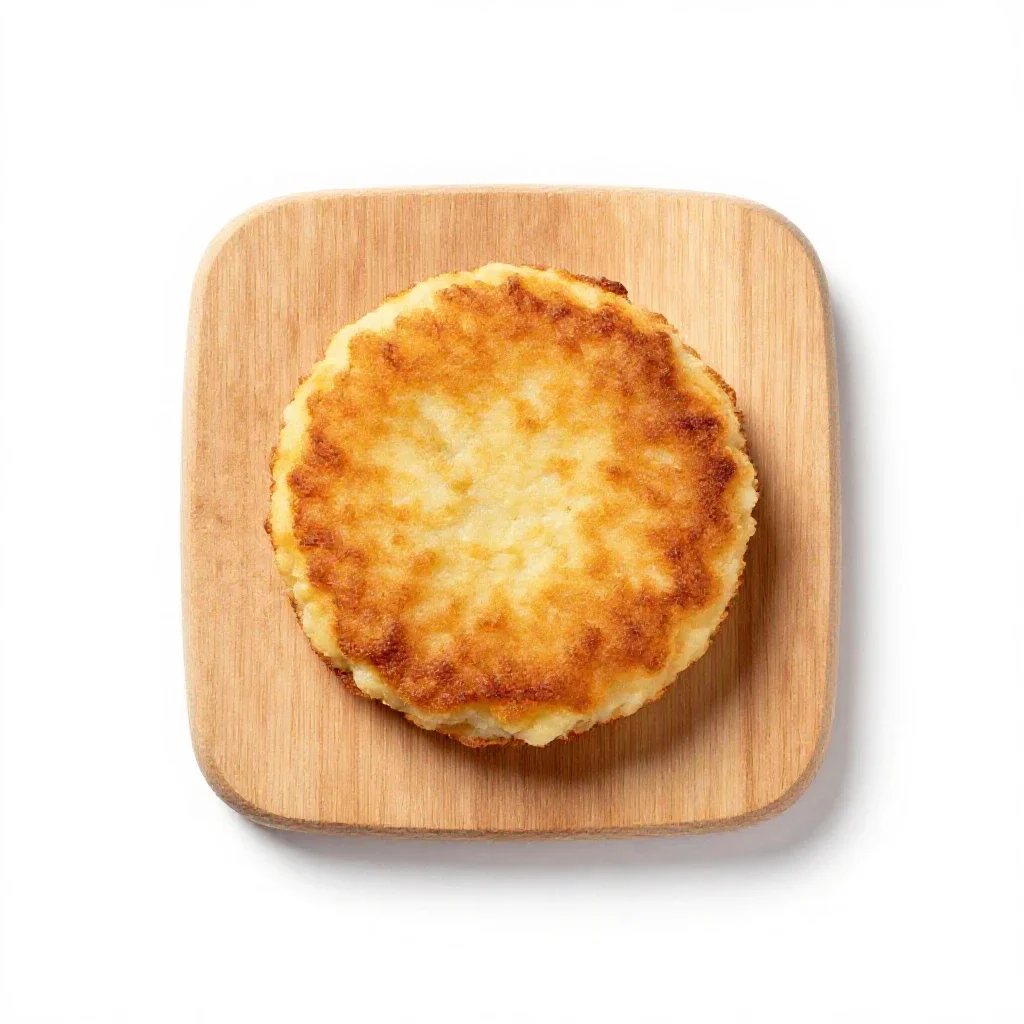 Fish cake isolated on a white background