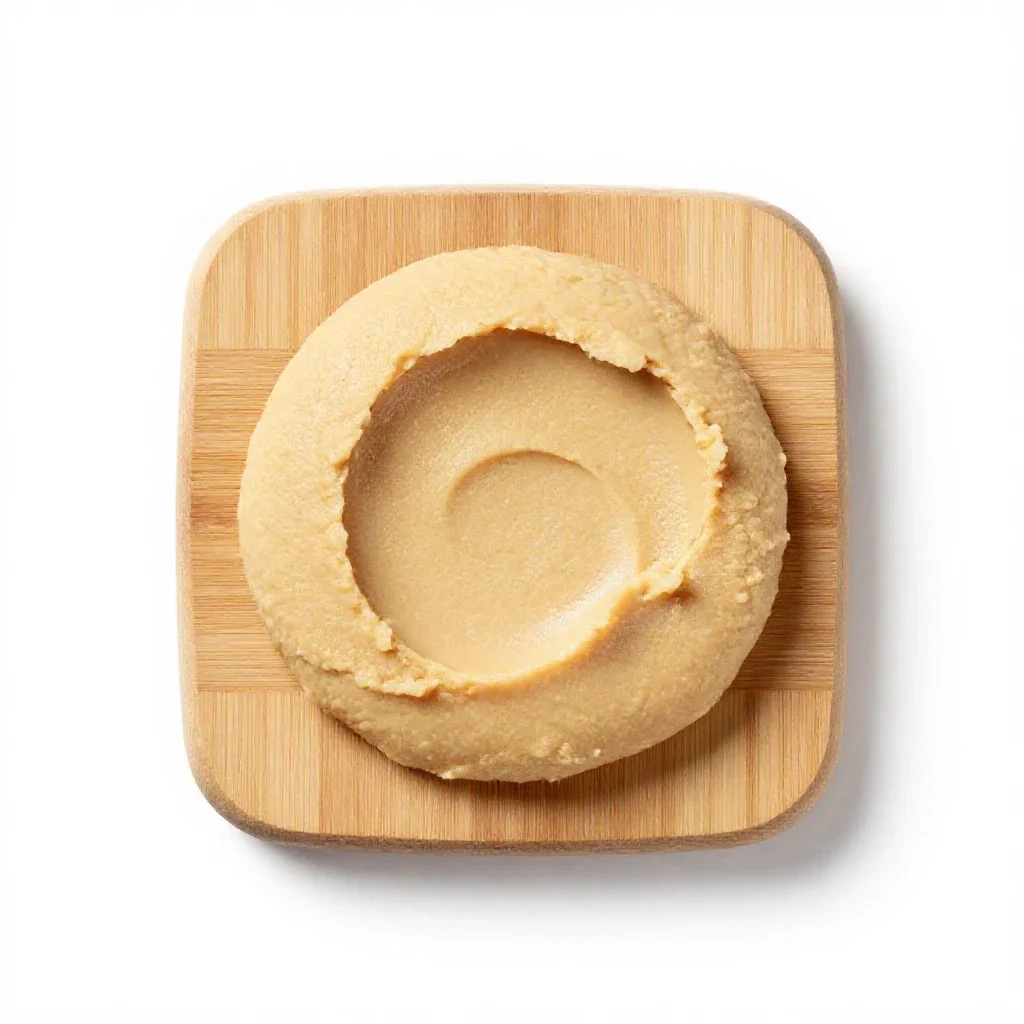 Fishpaste isolated on a white background