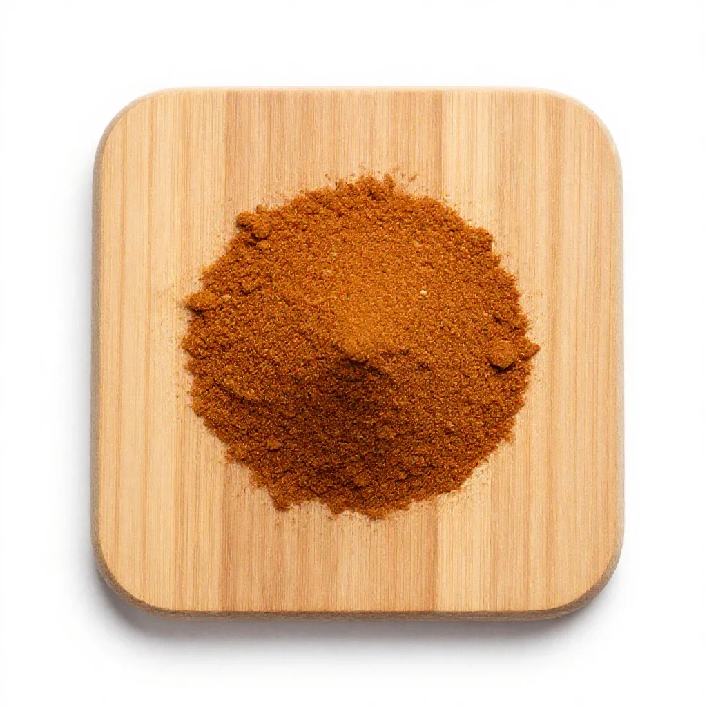 Five spice powder isolated on a white background