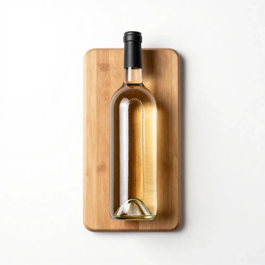 Fortified wine isolated on a white background