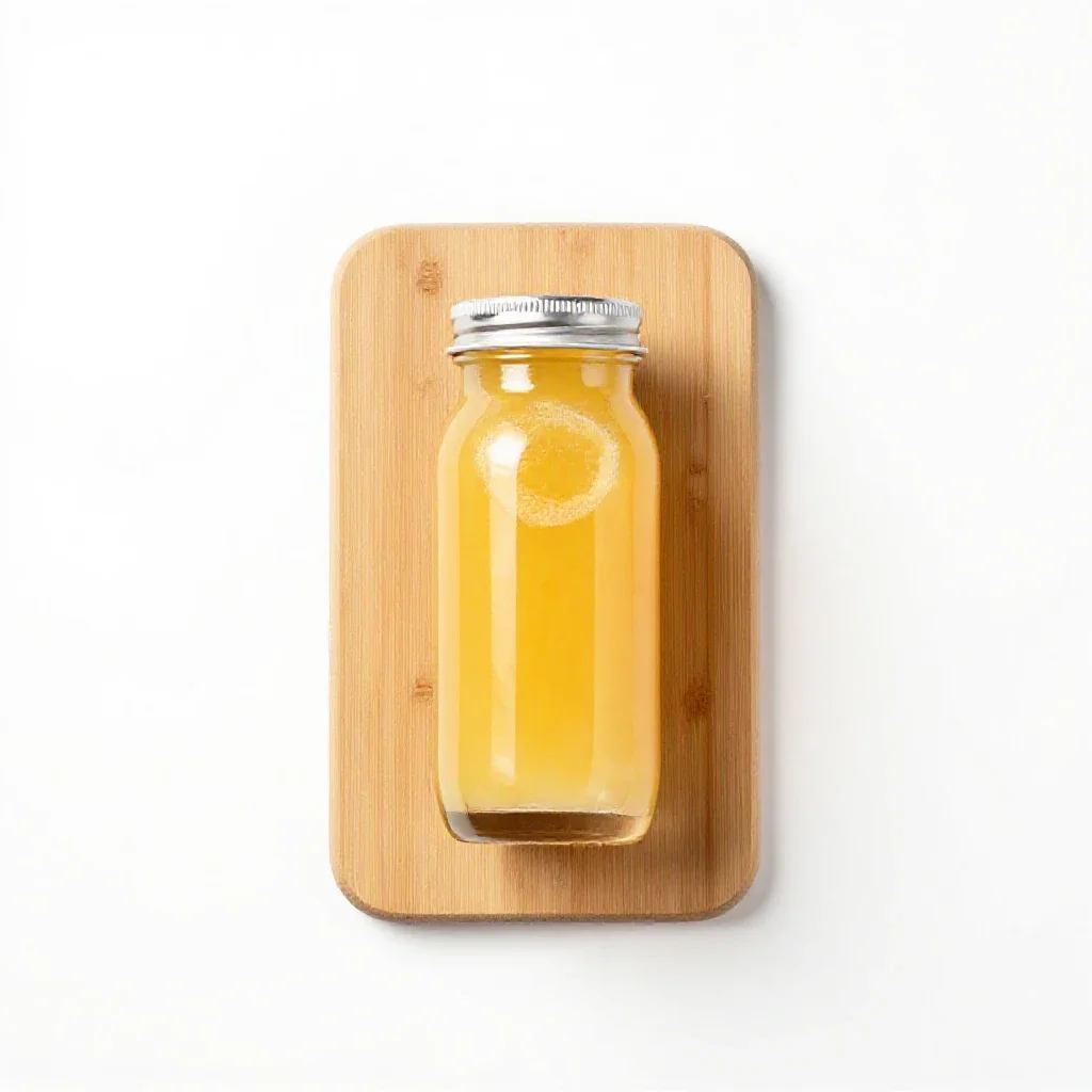 Fruit drink isolated on a white background