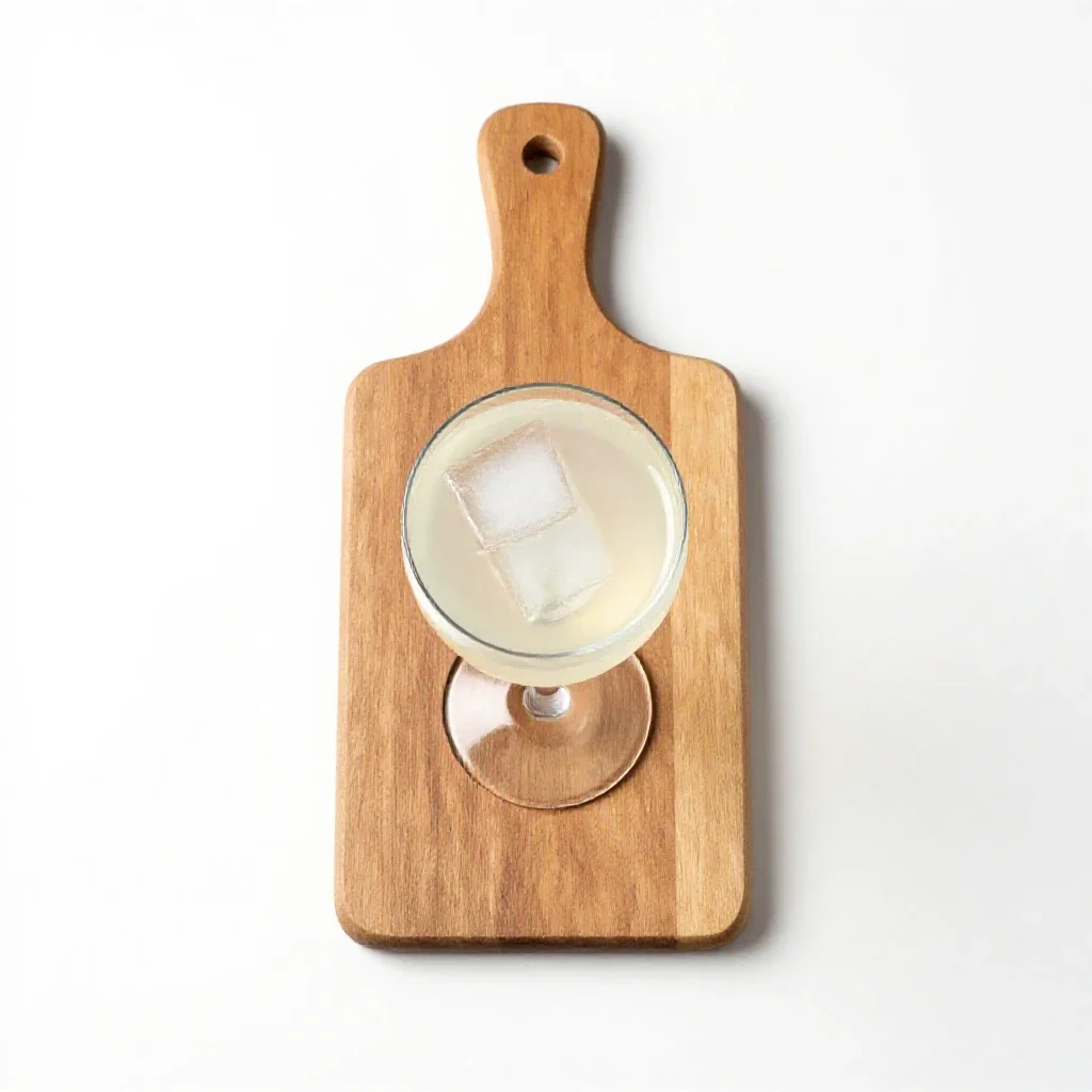 Gin and it isolated on a white background