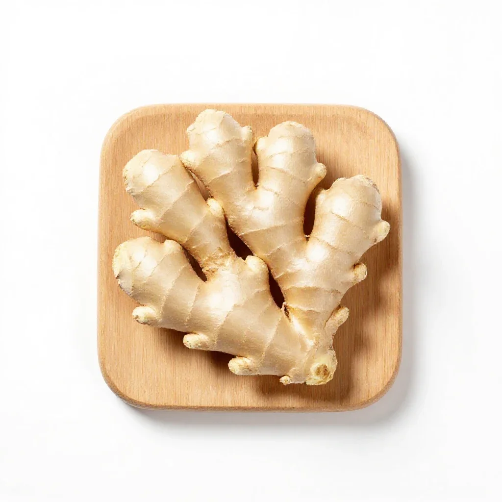 Ginger isolated on a white background