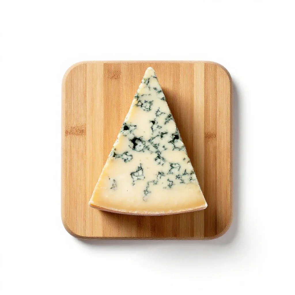 Gorgonzola isolated on a white background