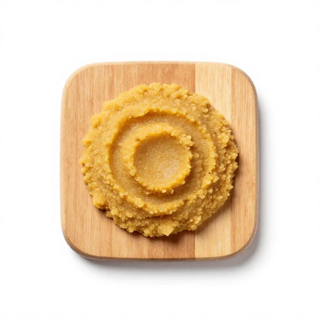 Gruel isolated on a white background