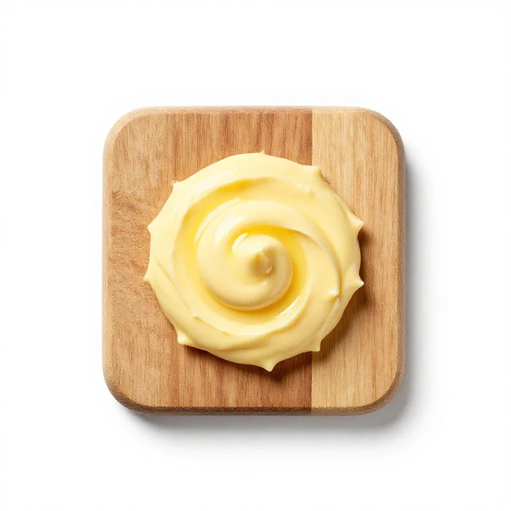 Hollandaise isolated on a white background