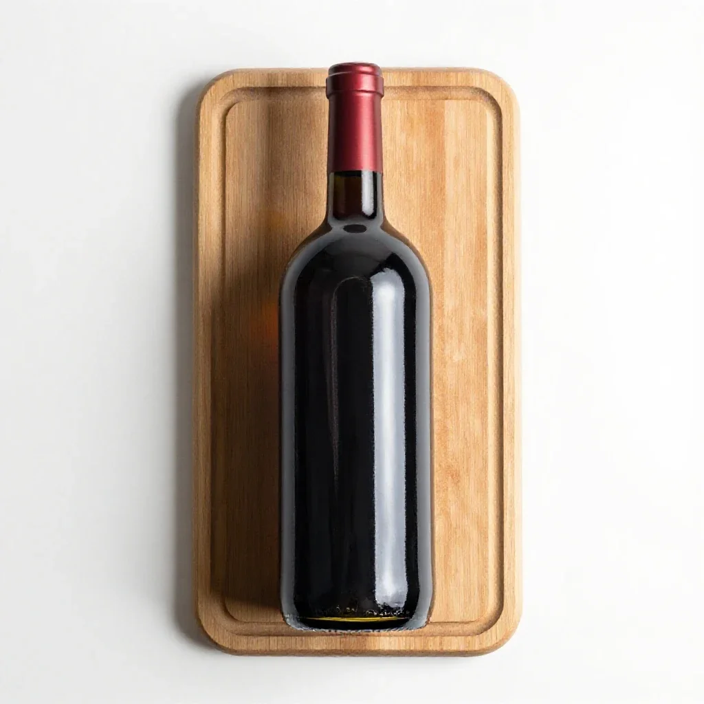 Jug wine isolated on a white background