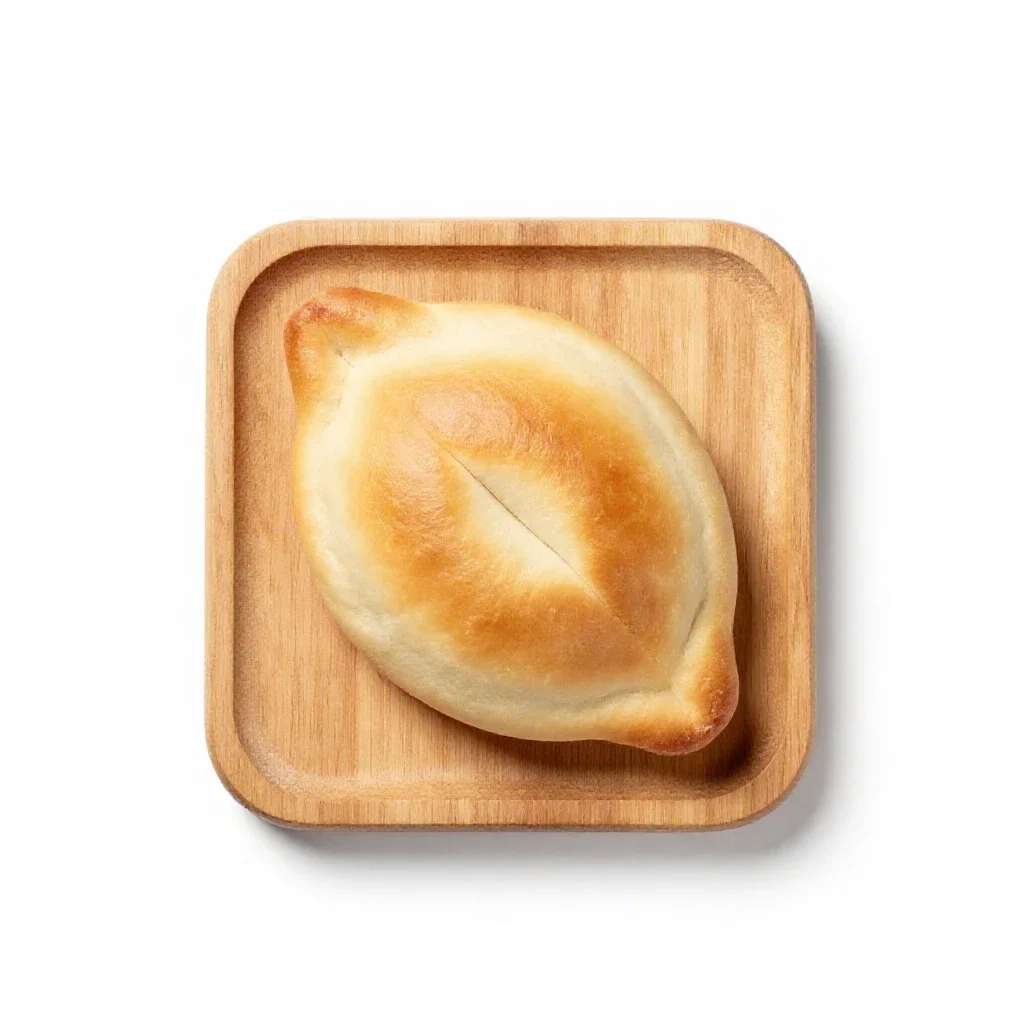 Knish isolated on a white background