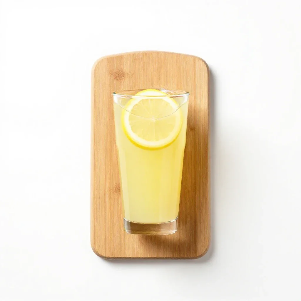 Lemonade isolated on a white background