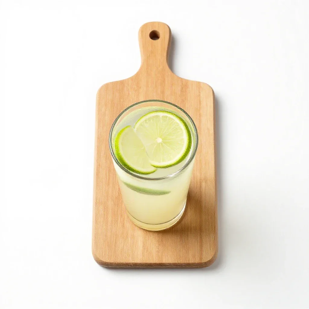 Limeade isolated on a white background