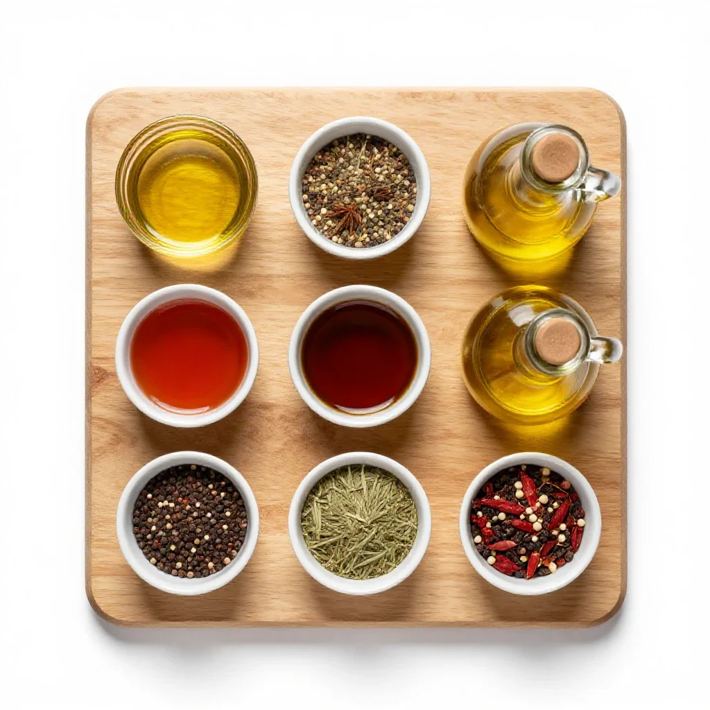 Marinade isolated on a white background