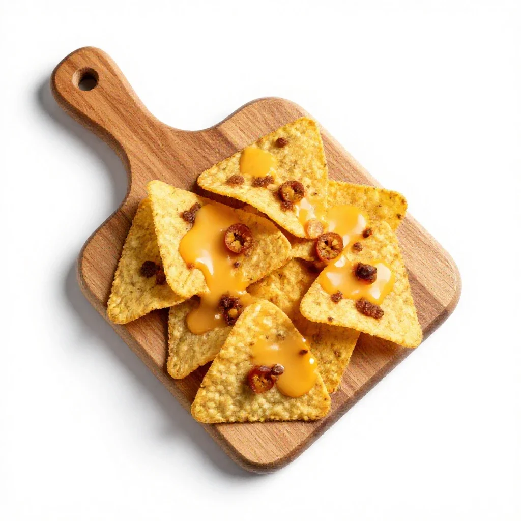 Nacho isolated on a white background