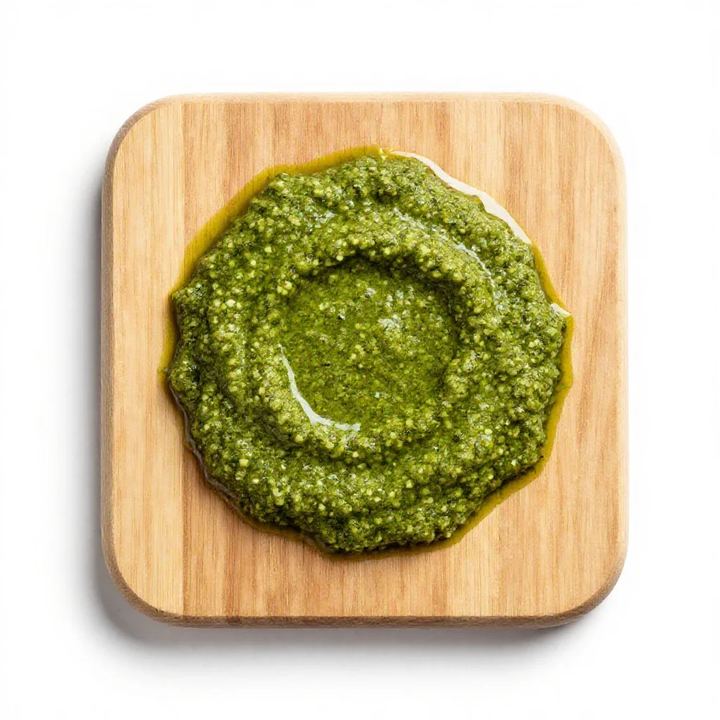 Pesto isolated on a white background