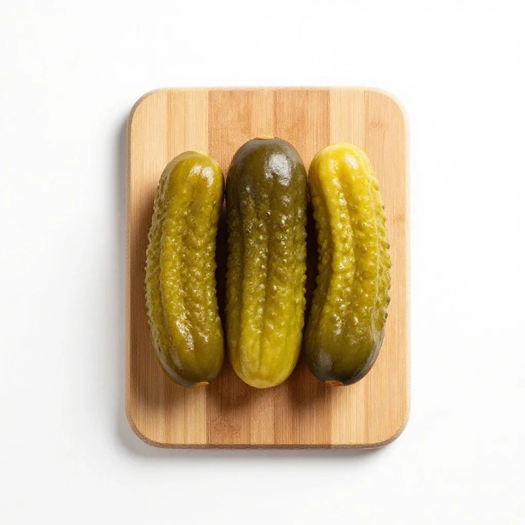 Pickle isolated on a white background