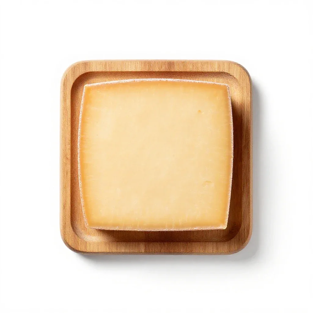 Process cheese isolated on a white background