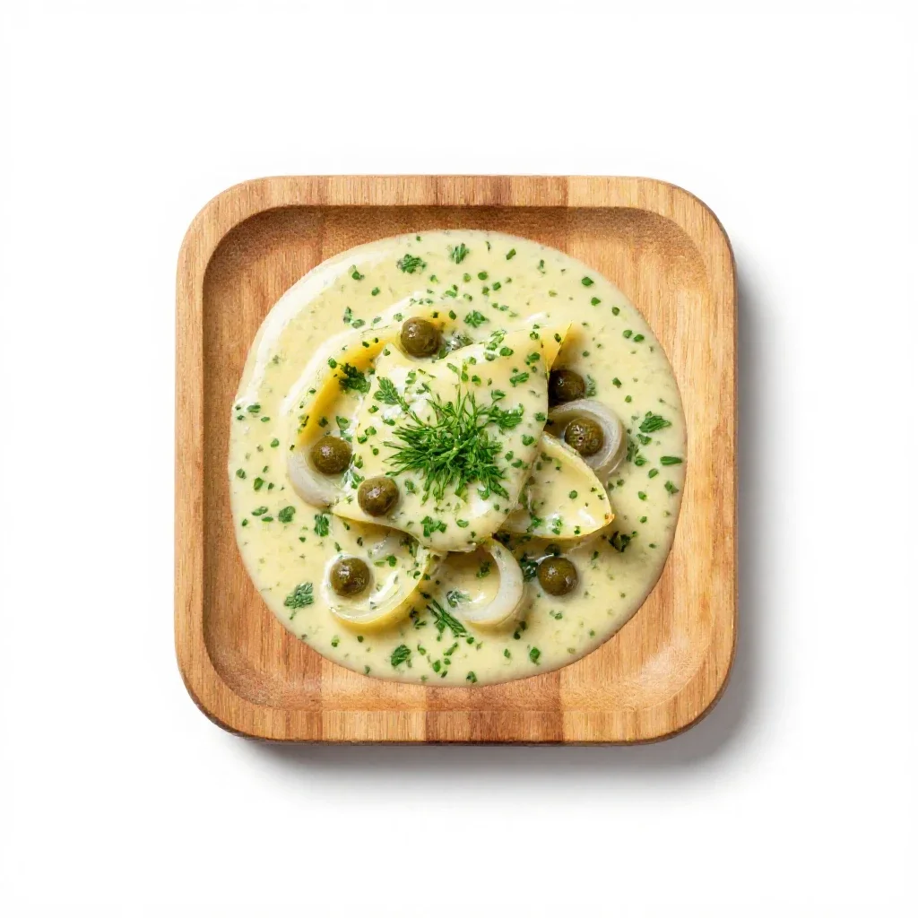 Ravigote isolated on a white background