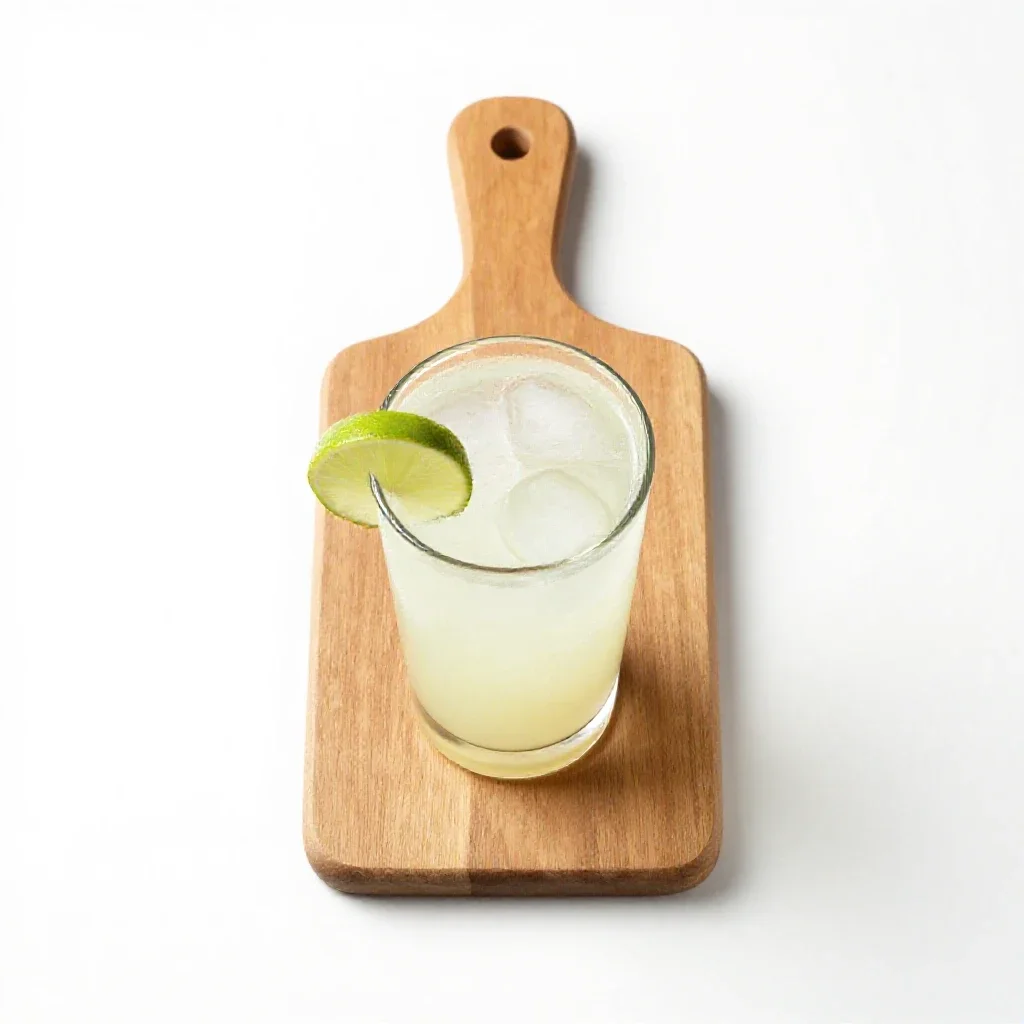 Rickey isolated on a white background