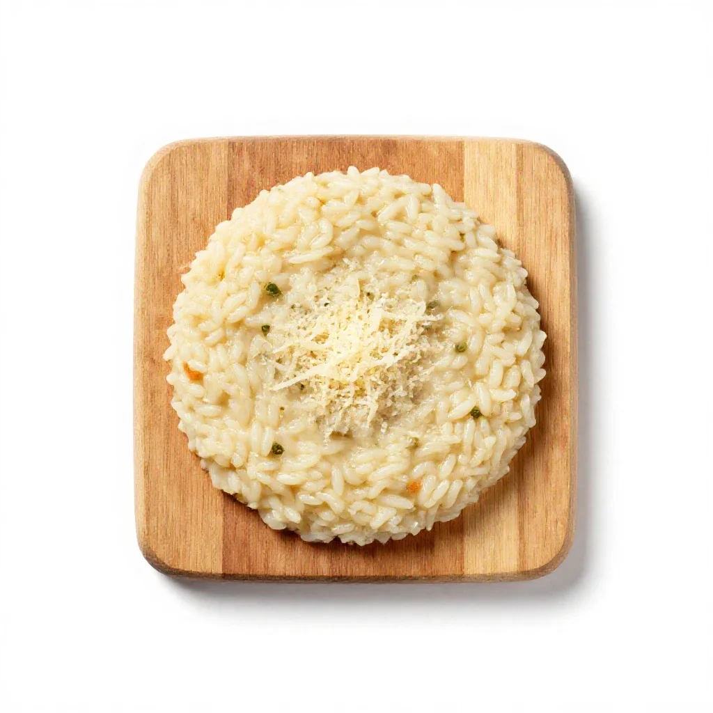 Risotto isolated on a white background