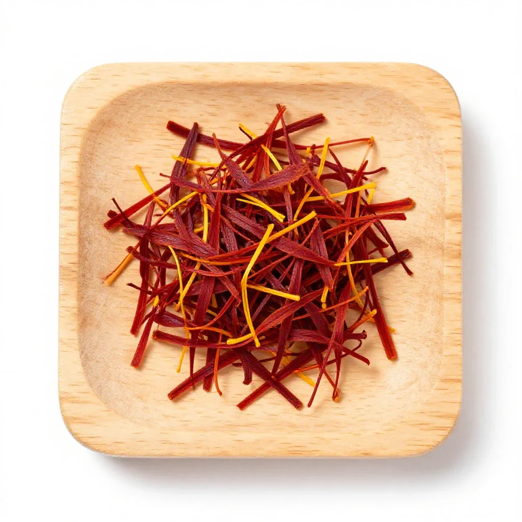 Saffron isolated on a white background