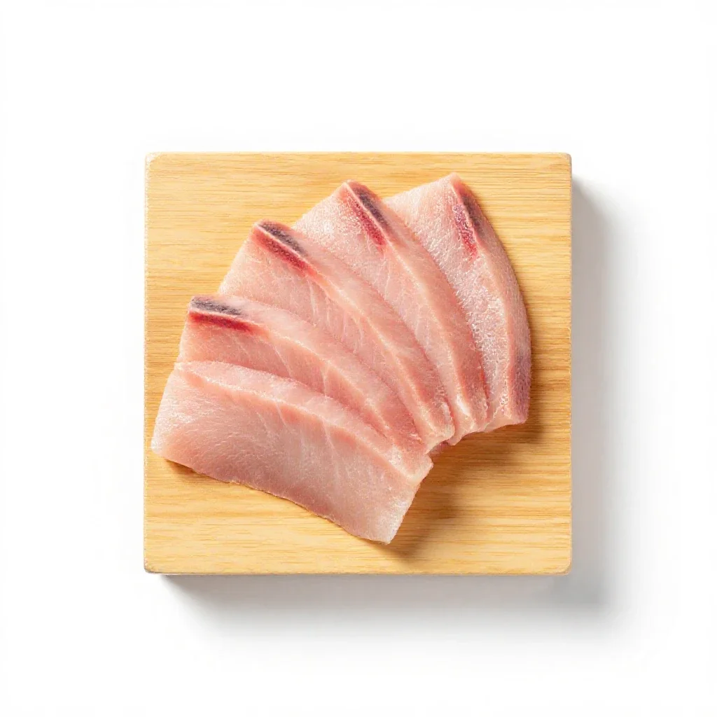 Sashimi isolated on a white background