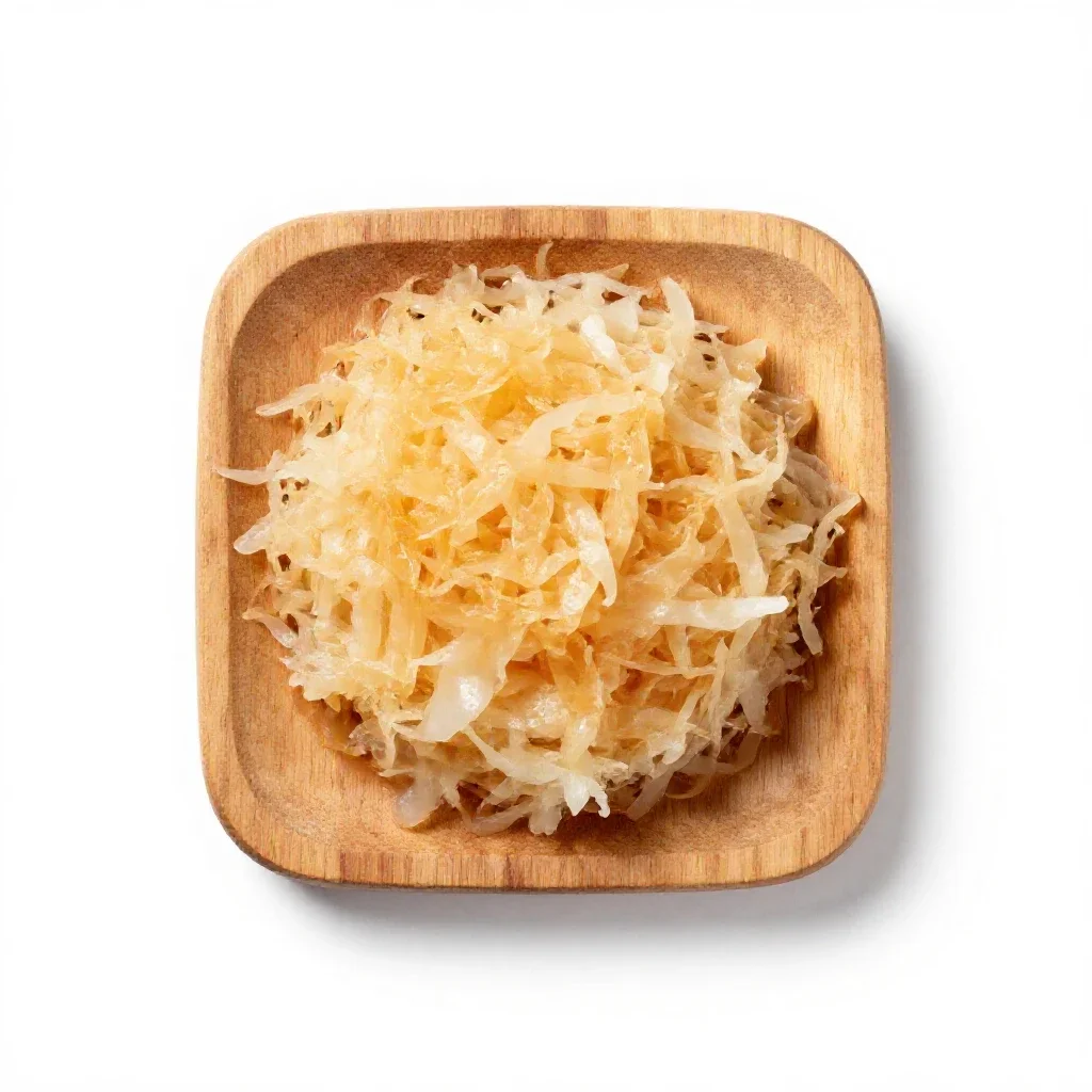 Sauerkraut isolated on a white background