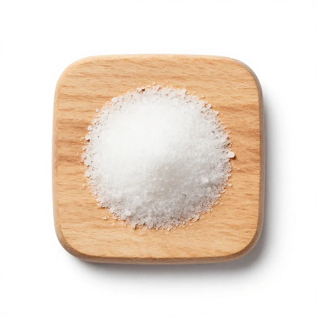 Seasoned salt isolated on a white background