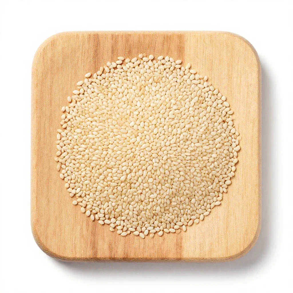 Sesame seed isolated on a white background