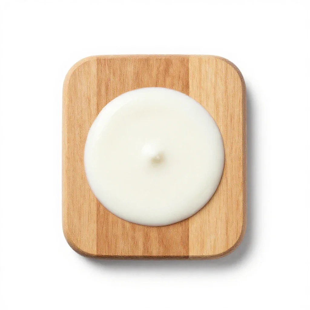 Skim milk isolated on a white background