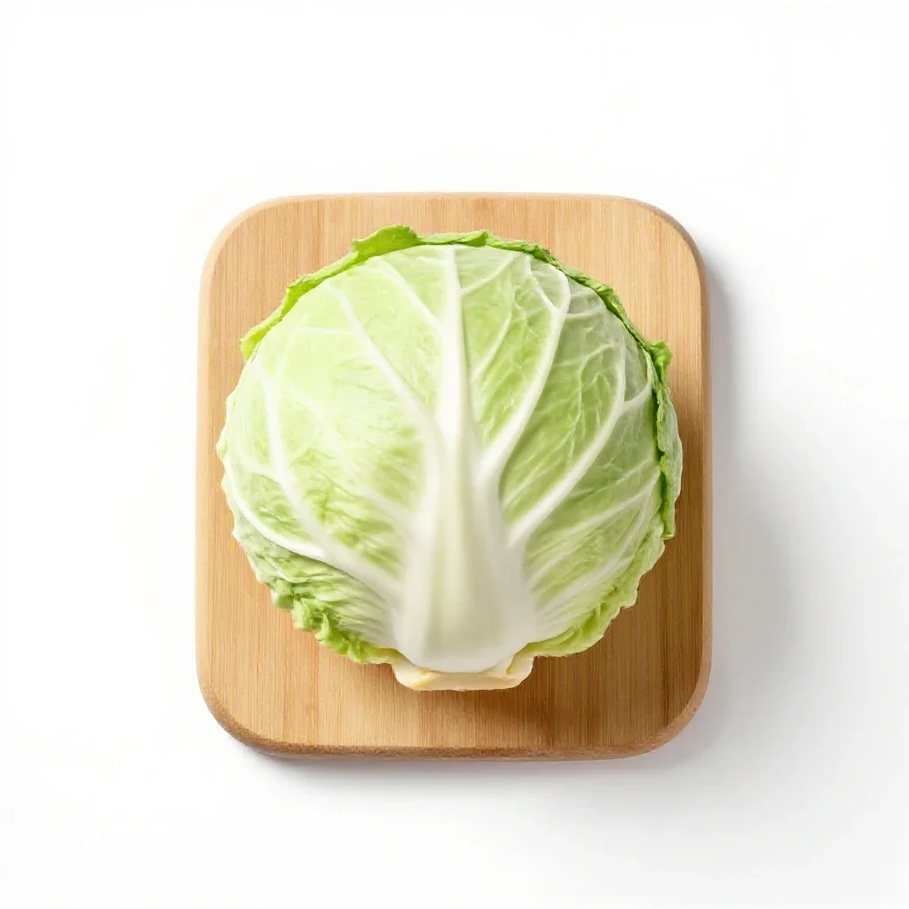 Stuffed cabbage isolated on a white background